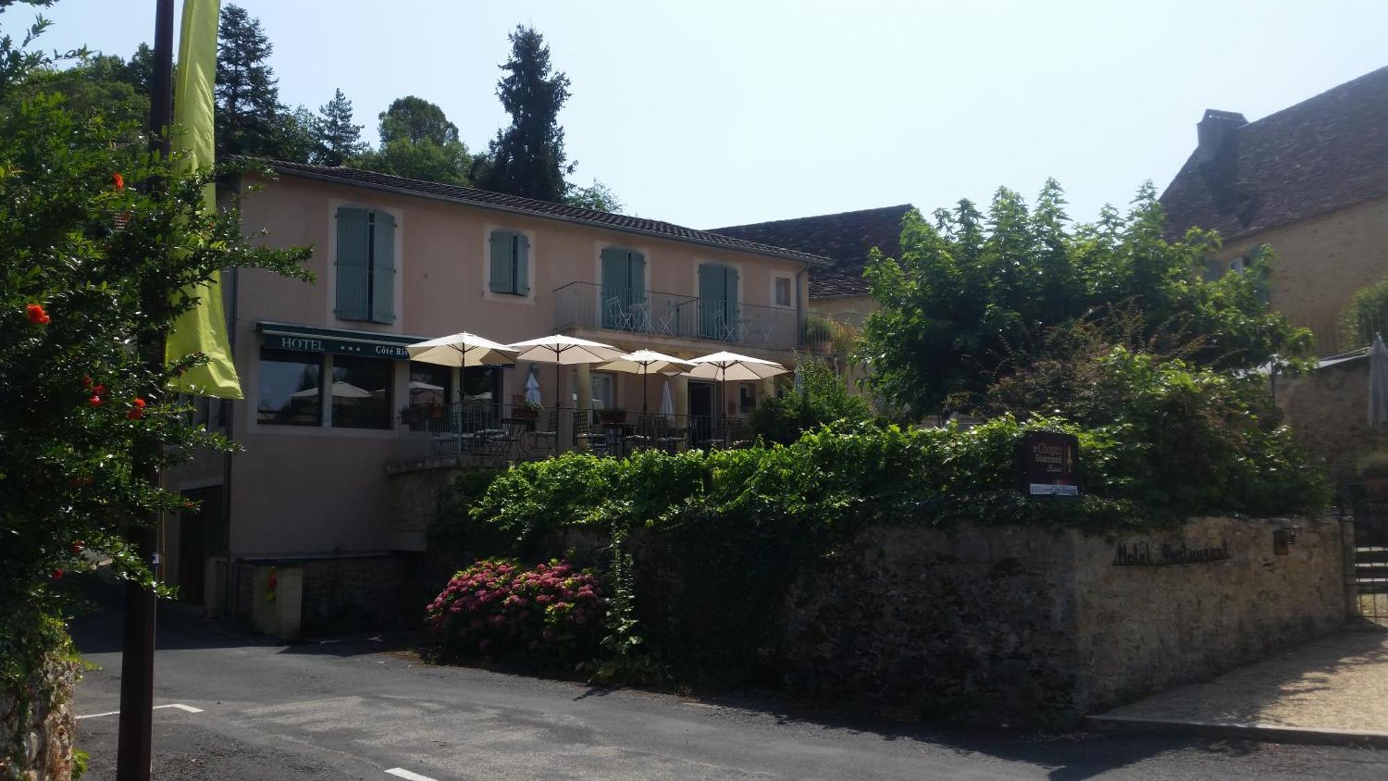 Hotel-Restaurant Cote Rivage Badefols-sur-Dordogne 외부 사진