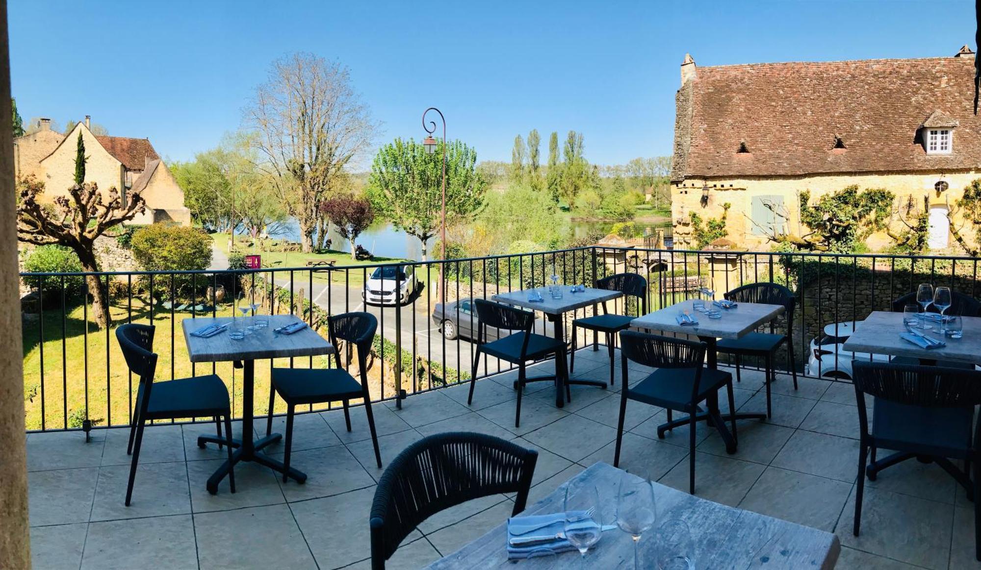 Hotel-Restaurant Cote Rivage Badefols-sur-Dordogne 외부 사진