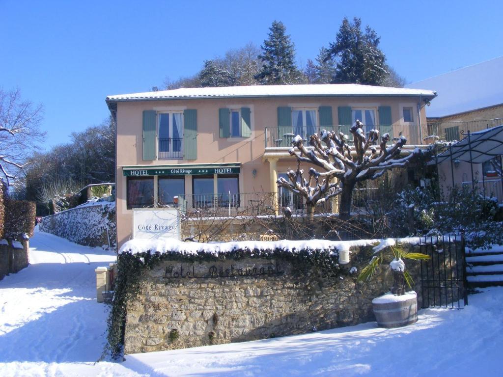 Hotel-Restaurant Cote Rivage Badefols-sur-Dordogne 외부 사진